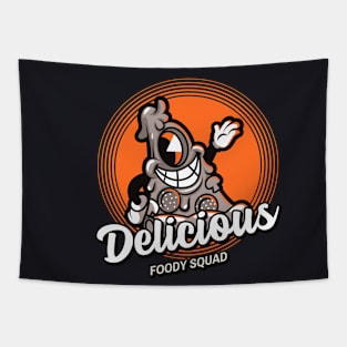 delicious foody squad Tapestry