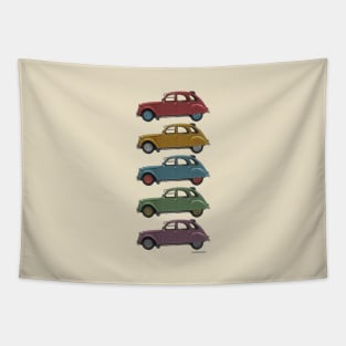 Five Cars: Citroën 2CV Tapestry