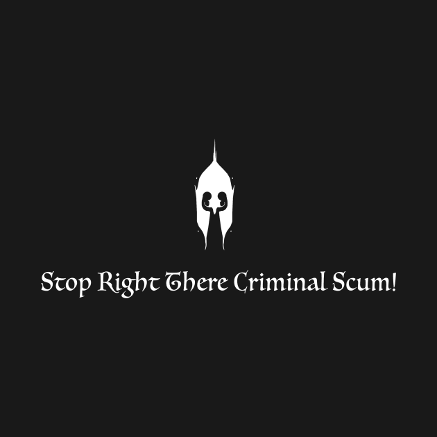 Stop Right There Criminal Scum! by StormyStudios