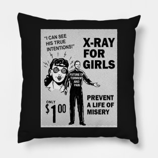 X-Ray For Girls Pillow