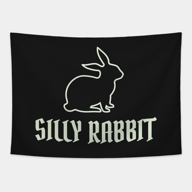 Silly Rabbit Tapestry by Heyday Threads