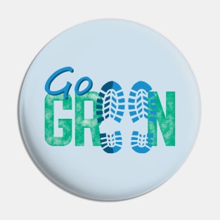 Go Green Pin