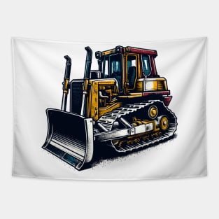 Bulldozer Tapestry