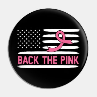 I wear pink for my mama: Back the pink Pin