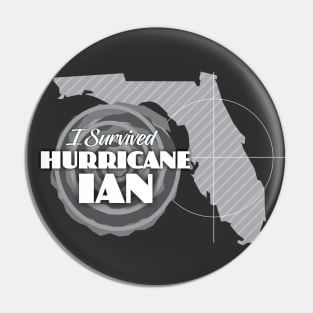 I Survived Hurricane Ian Pin