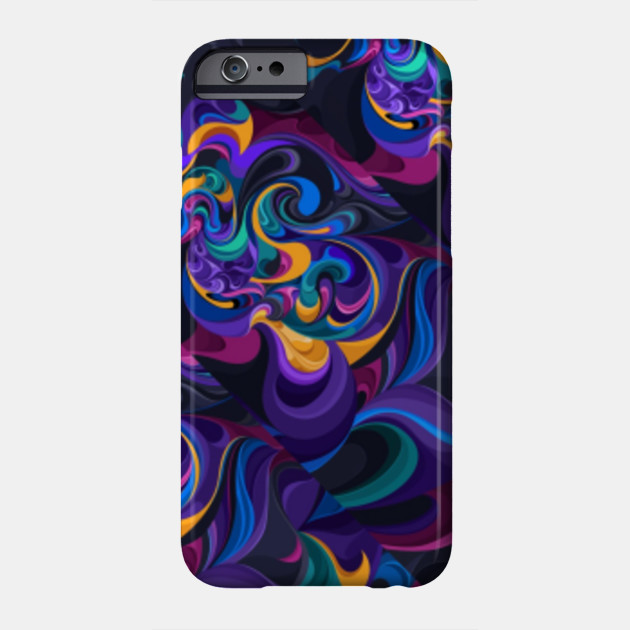 Abstract Artistic Face Mask Abstract Designs Phone Case