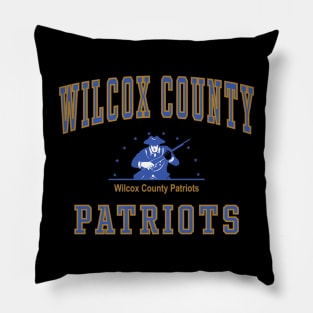 Wilcox County High School Patriots C1 Pillow