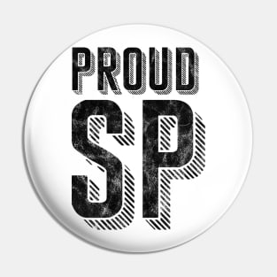 Proud SP Distressed Pin