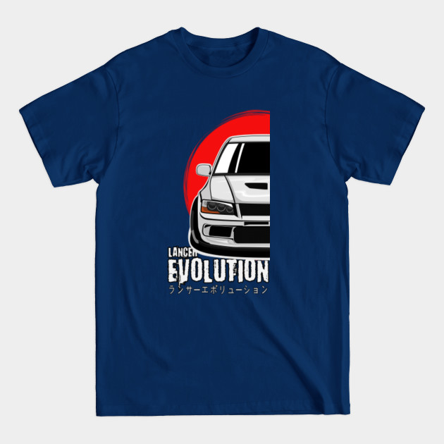 Discover Lancer evolution side - Mitsubishi Lancer Evolution - T-Shirt