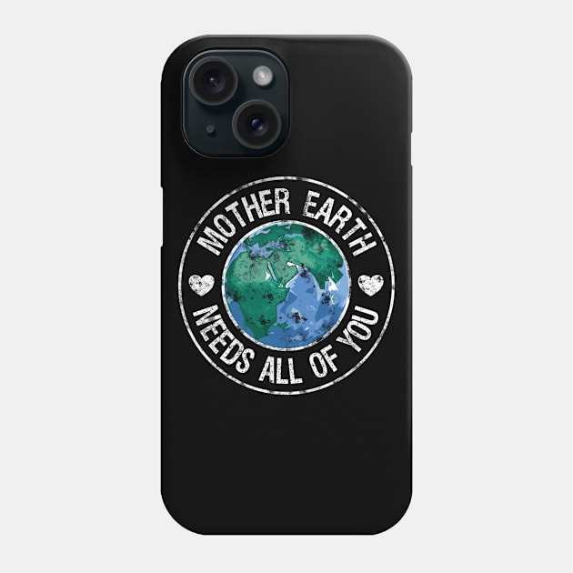 Mother Earth Saying Phone Case by Anassein.os