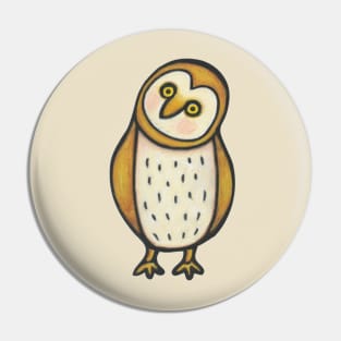 Little Owl Pin