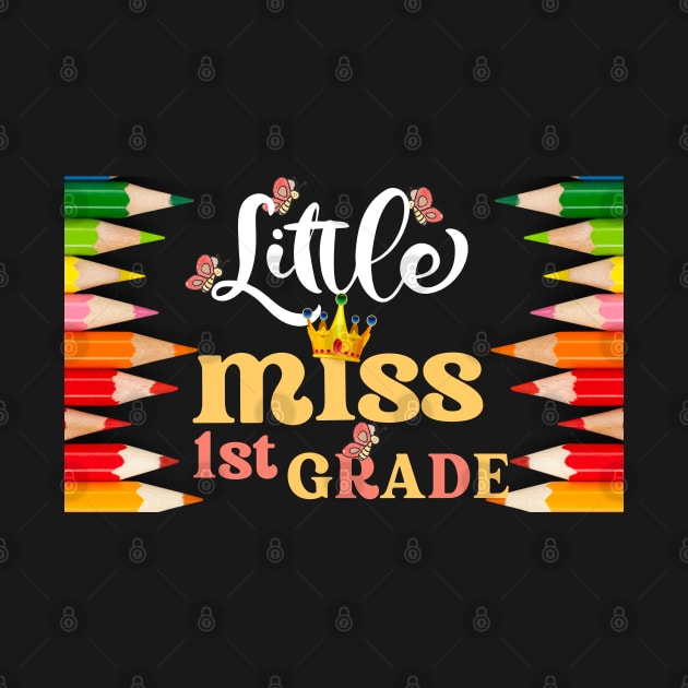 Little Miss First Grade Back To School by raeex