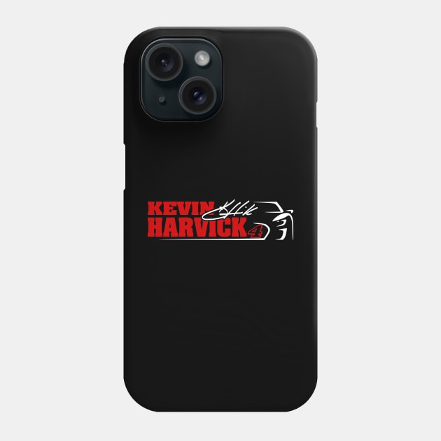 #4 Harvick Signature Car Phone Case by Lifeline/BoneheadZ Apparel