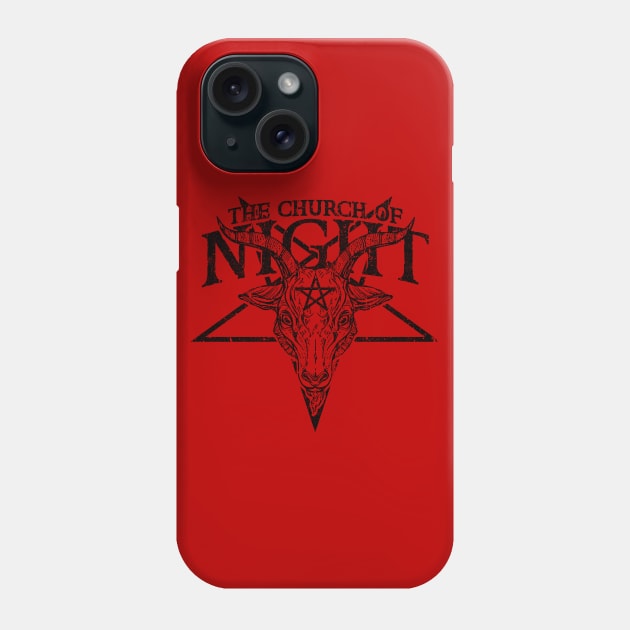 The Church of Night (Variant) Phone Case by huckblade