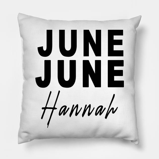 June June Hannah Pillow by Saymen Design