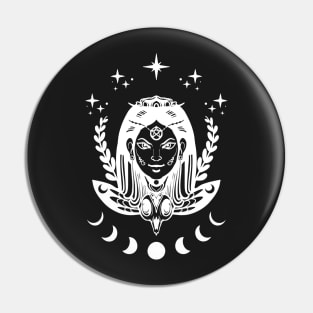 Hecate Witch Goddess Esoteric Pin