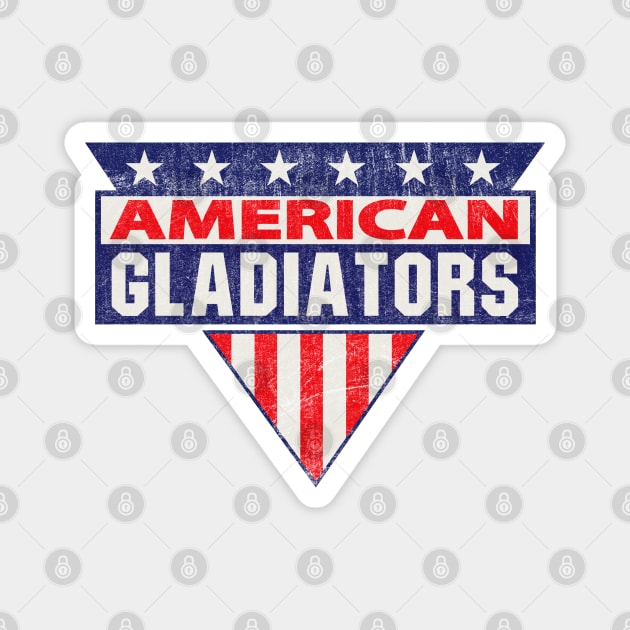 American Gladiators Worn Magnet by Alema Art