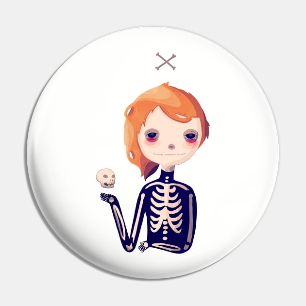 Bones Pin by nanlawson