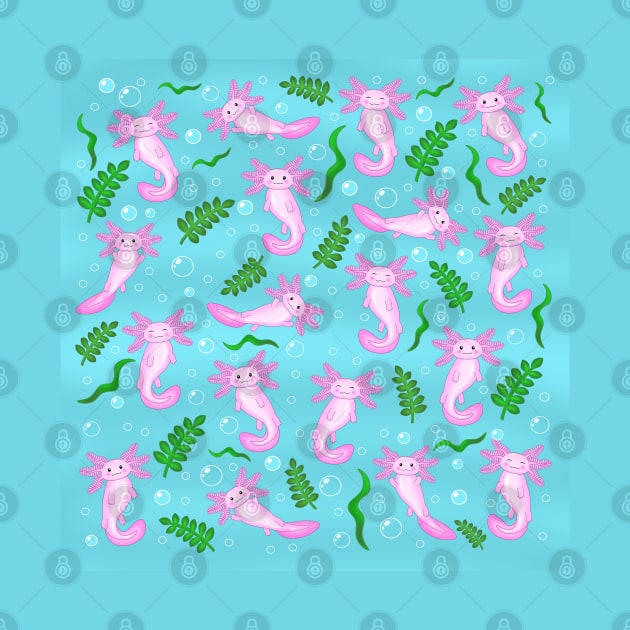 Axolotl pattern by Purrfect