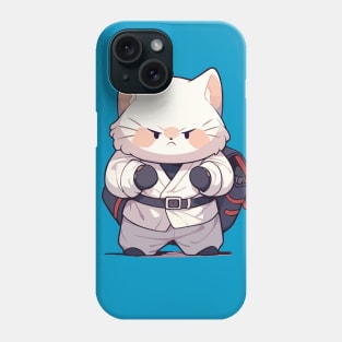 Samurai cat Phone Case