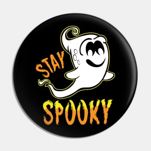 Stay Spooky with this cute Little Ghost Pin