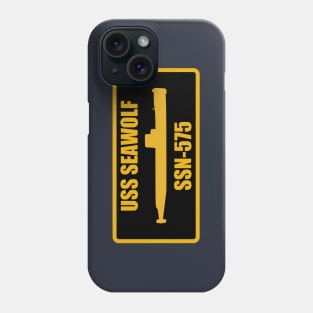 USS Seawolf Patch Phone Case