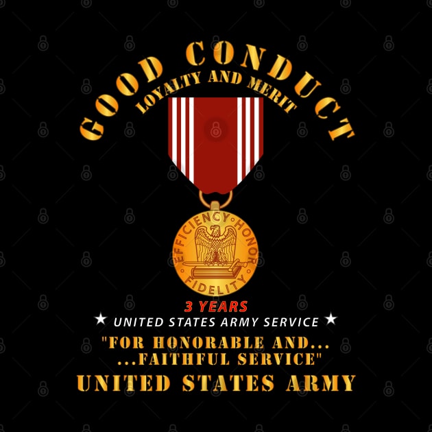 Army - Good Conduct w Medal by twix123844