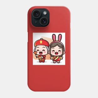 Gong Xi Fai Cai! Celebrate the Year of the Rabbit Phone Case