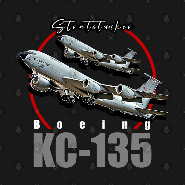 Boeing KC-135 Stratotanker Heavy Aircraft by aeroloversclothing