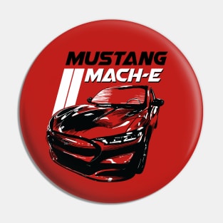 Mustang Mach-E Art Pin