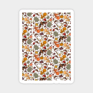 Autumnal pattern Magnet