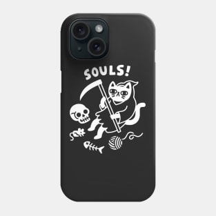 Death Cat Phone Case