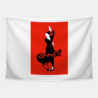 Flamenco Dancer Tapestry