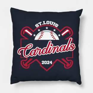 Cardinals Baseball Pillow