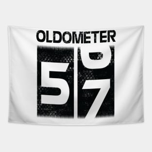 Oldometer Happy Birthday 57 Years Old Was Born In 1963 To Me You Papa Dad Mom Brother Son Husband Tapestry