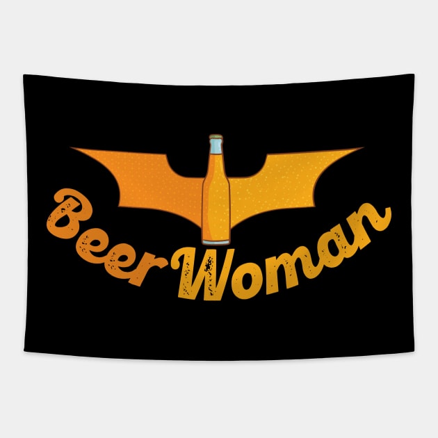 Beer Woman Tapestry by CandD