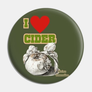 I HEART Cider. Cider and Apple Fan Chant! Pin