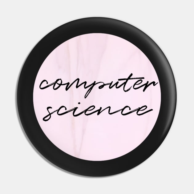 computer science in marble pink Pin by emilykroll