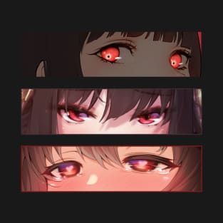 Lewd Eyes Red Bundle T-Shirt