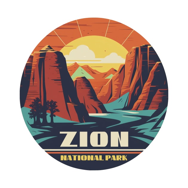 Zion National Park by GreenMary Design