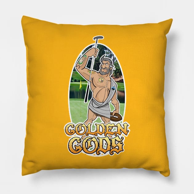 2021 Goldne Gods Pillow by SundayLazyboyballers