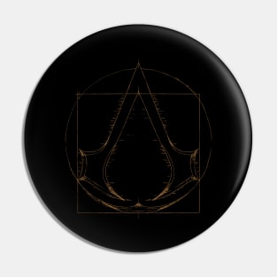 vitruvian da vinci Pin