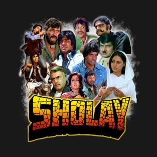 Sholay - Iconic Bollywood movie T-Shirt