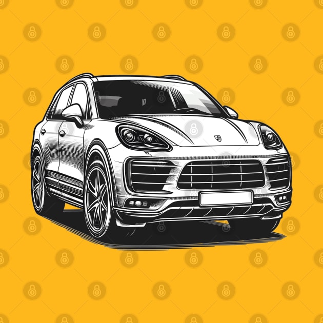 Porsche Cayenne by Vehicles-Art