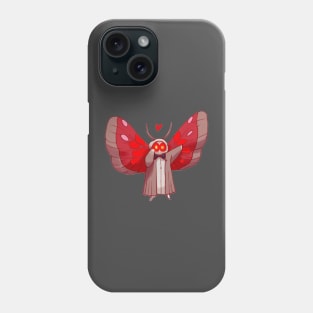 Moth Man Red Phone Case