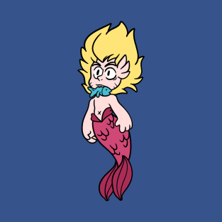 Merman with Fish T-Shirt