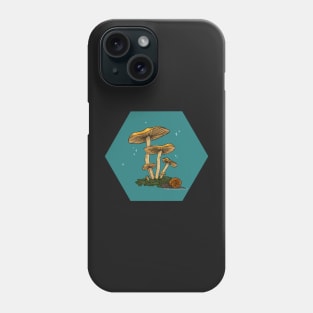 Mushrooms & Snail Phone Case