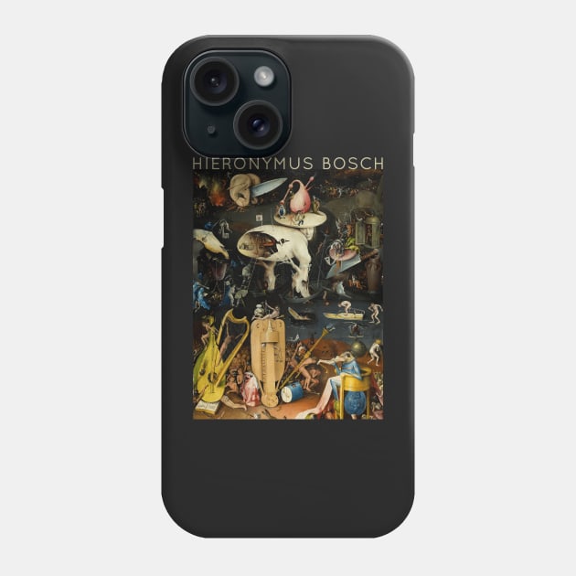 Hieronymus Bosch - The Garden of Earthly Delights Phone Case by TwistedCity