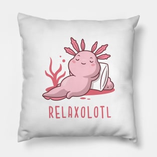 Relaxolotl Pillow