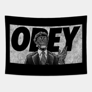 They Live, DISTRESSED, John Carpenter, Cult Classic Tapestry